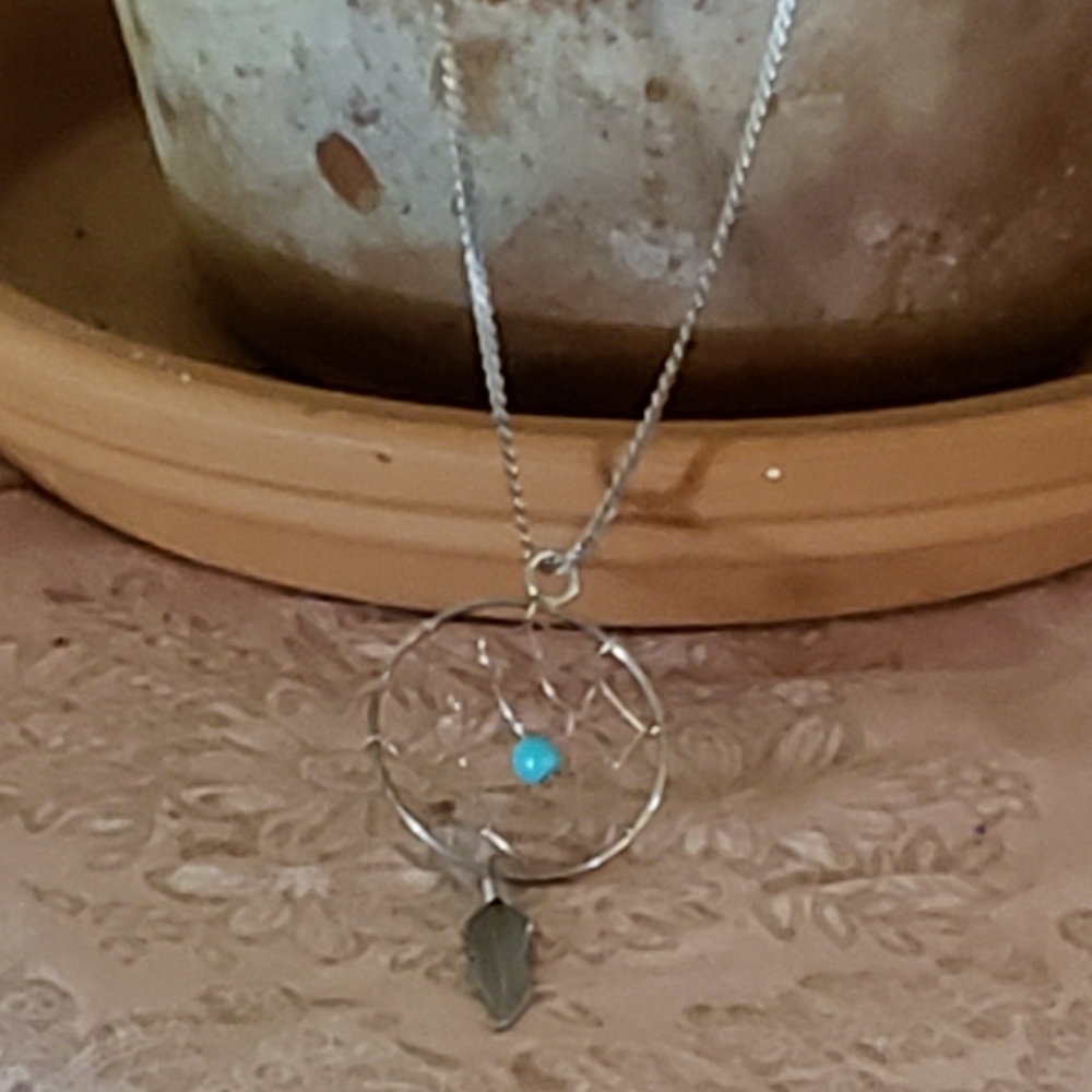 Dreamcatcher necklace